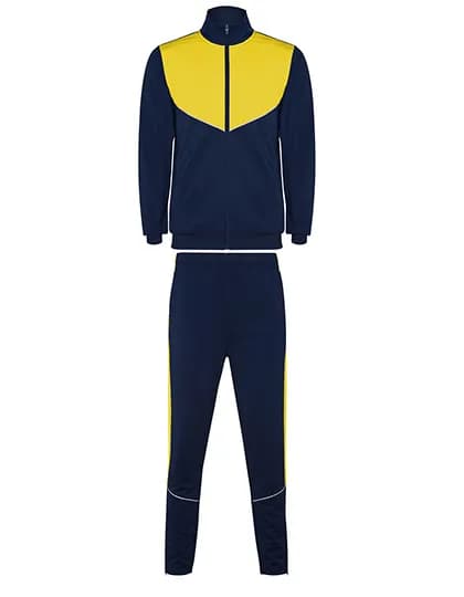 Kids´ Evans Tracksuit - Navy Blue 55/Yellow 03