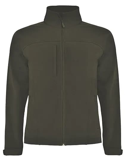 Rudolph Softshell Jacket - Dark Green Brown 38