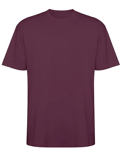 Bull Oversize Unisex T-Shirt - Plum Red 643