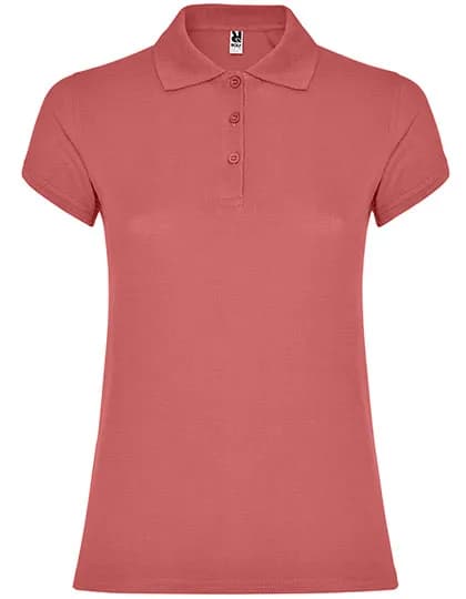 Women´s Star Poloshirt - Chrysanthemum Red 262