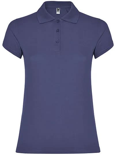 Women´s Star Poloshirt - Denim Blue 86