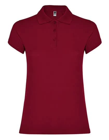 Women´s Star Poloshirt - Garnet Red 57