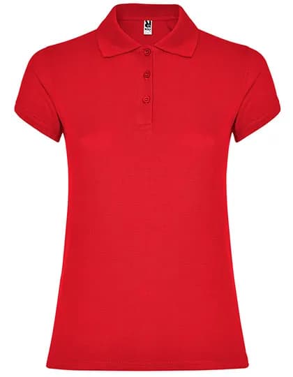 Women´s Star Poloshirt - Red 60
