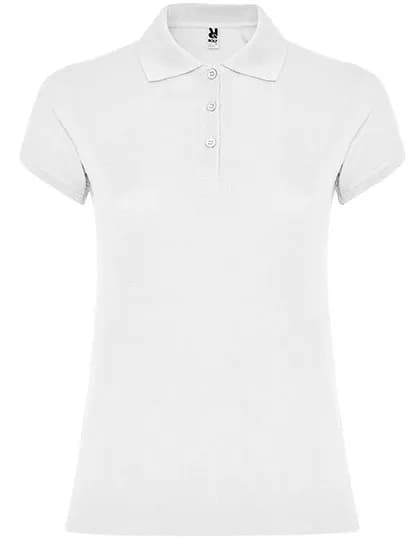 Women´s Star Poloshirt - White 01