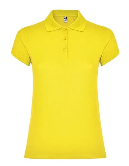 Women´s Star Poloshirt - Yellow 03