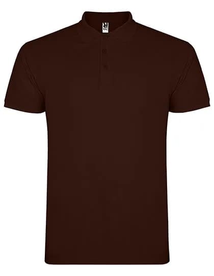 Men´s Star Poloshirt - Chocolate 87