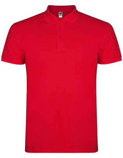 Kids´ Star Poloshirt - Red 60
