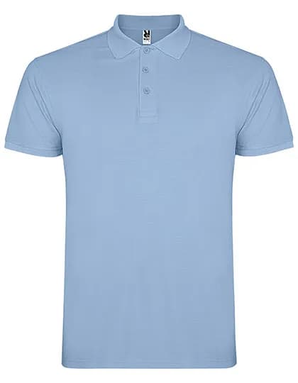 Kids´ Star Poloshirt - Sky Blue 10
