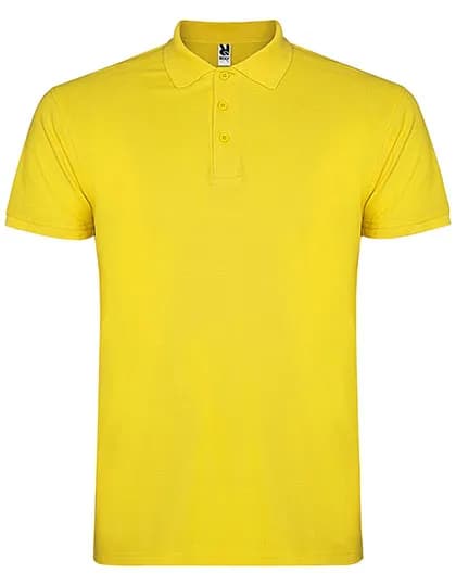 Kids´ Star Poloshirt - Yellow 03