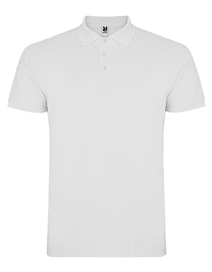 Men´s Star Poloshirt - White 01