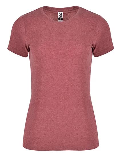 Women´s Fox T-Shirt - Heather Garnet Red 256