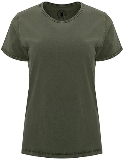 Women´s Husky T-Shirt - Dark Green Brown 38