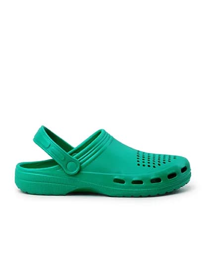 Dan Sanitary Flat Shoe - Lab Green 17