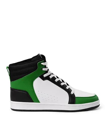 Space Basketball Shoes - Black 02/White 01/Bottle Green 56