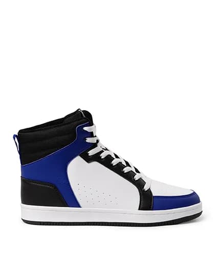 Space Basketball Shoes - Black 02/White 01/Royal Blue 05