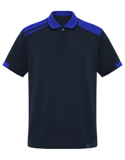 Poloshirt Samurai - Navy Blue 55/Royal Blue 05