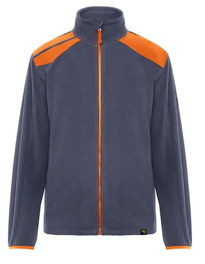 Fleece Jacket Terrano - Lead 23/Orange 31