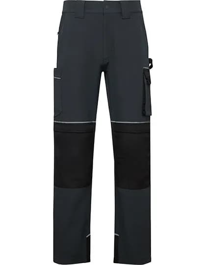 Multi-pocket Stretch Work Trousers Wall - Dark Lead 46