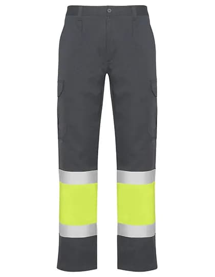 Naos Trousers - Lead 23/Fluor Yellow 221