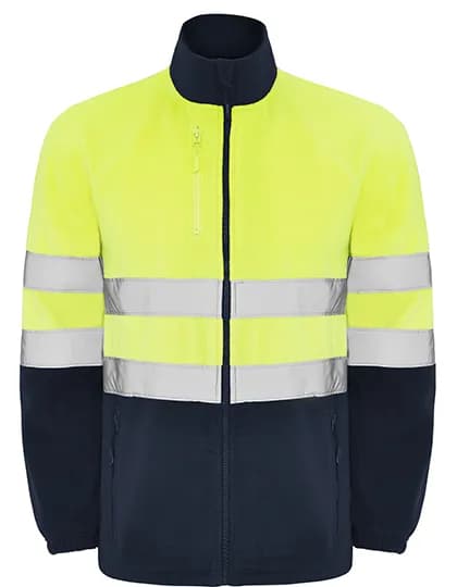Altair Fleece Jacket - Navy Blue 55/Fluor Yellow 221