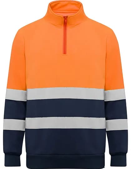 Sweatshirt Spica - Navy Blue 55/Fluor Orange 223