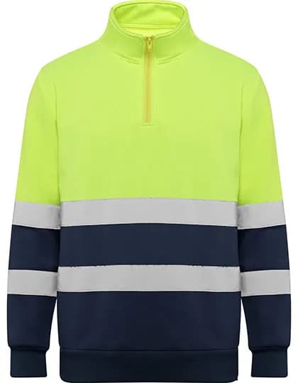 Sweatshirt Spica - Navy Blue 55/Fluor Yellow 221