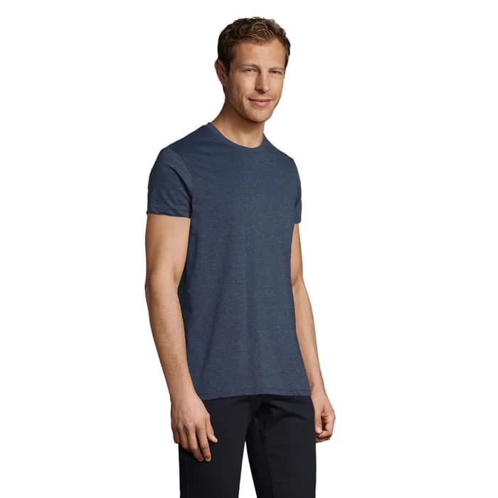 REGENT FIT HERREN 150g - REGENT FIT - Heather Denim