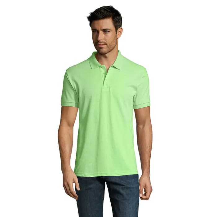 PRIME HERREN POLO 200g - PRIME MEN - Apple Green