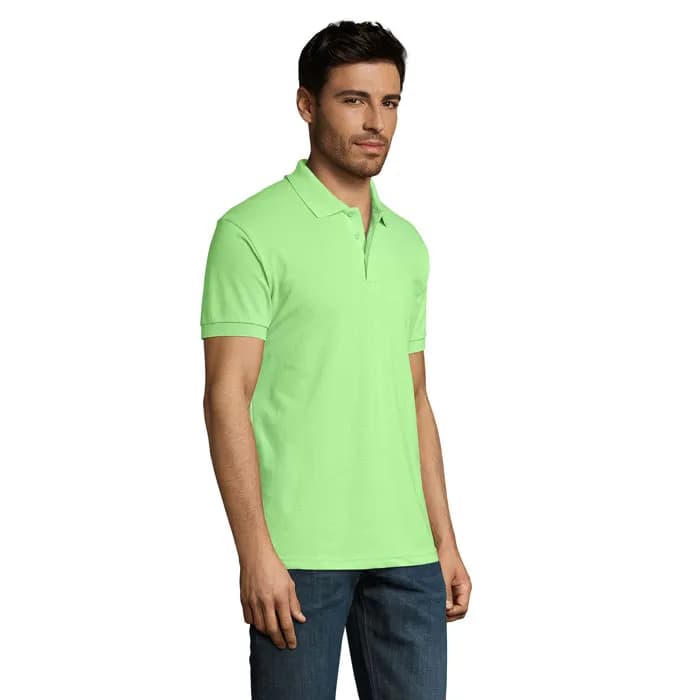 PRIME HERREN POLO 200g - PRIME MEN - Apple Green