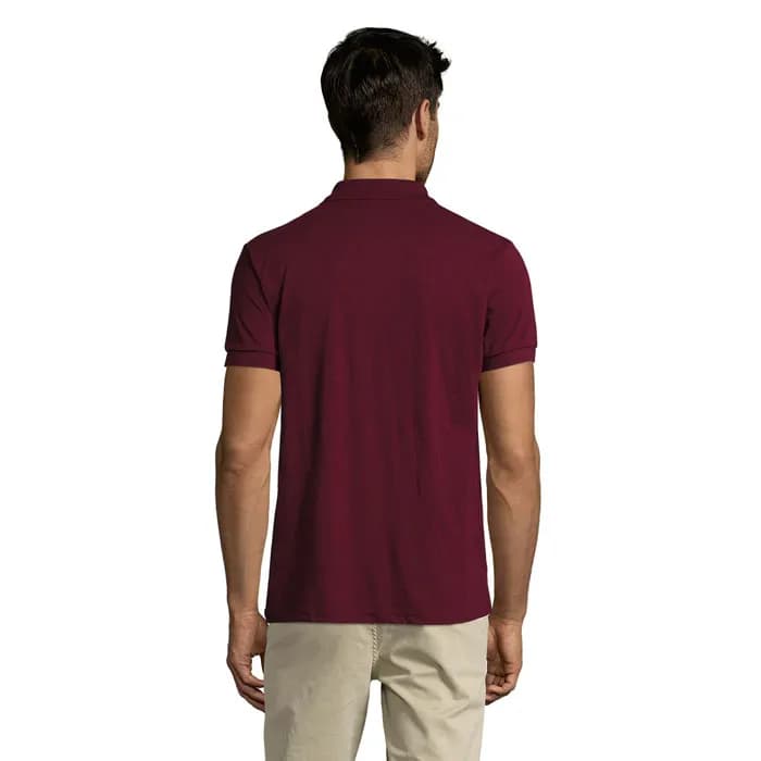 PRIME HERREN POLO 200g - PRIME MEN - Burgundy