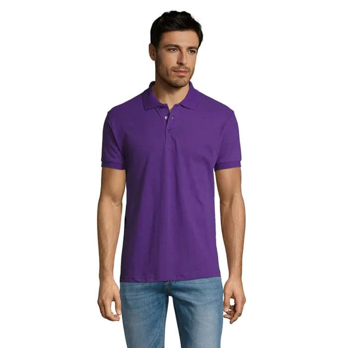 PRIME HERREN POLO 200g - PRIME MEN - Dark Purple