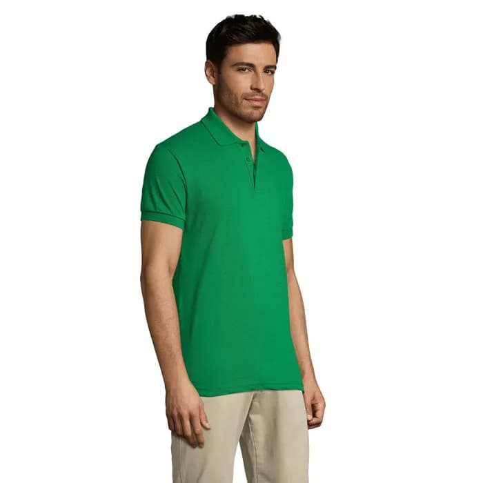 PRIME HERREN POLO 200g - PRIME MEN - Kelly Green