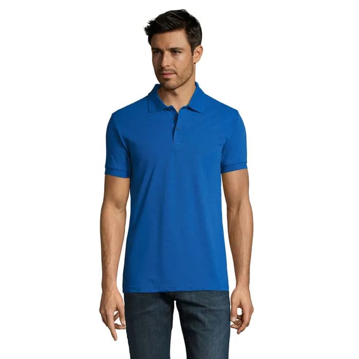 PRIME HERREN POLO 200g - PRIME MEN - Royal Blue