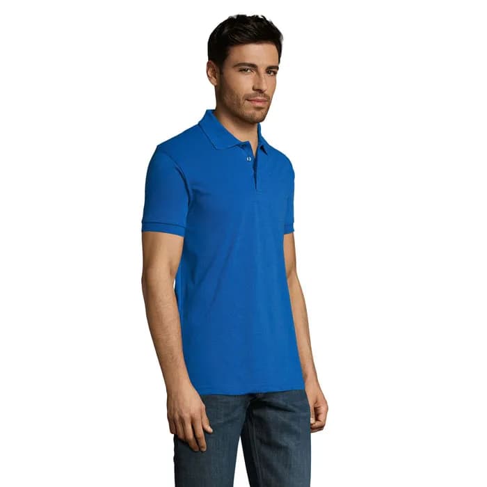 PRIME HERREN POLO 200g - PRIME MEN - Royal Blue