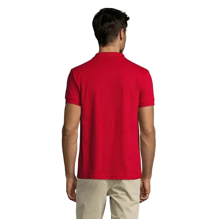 PRIME HERREN POLO 200g - PRIME MEN - Red