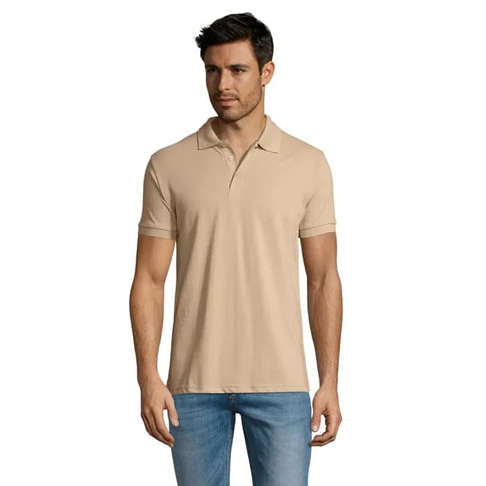 PRIME HERREN POLO 200g - PRIME MEN - Sand