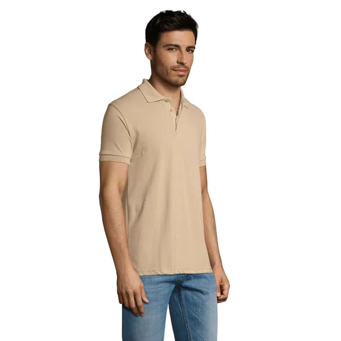 PRIME HERREN POLO 200g - PRIME MEN - Sand