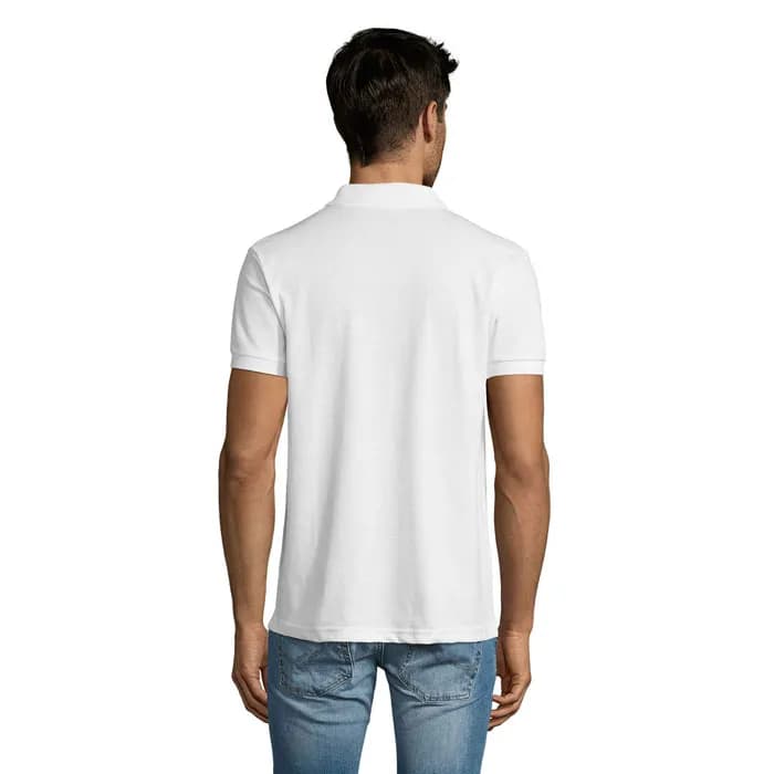 PRIME HERREN POLO 200g - PRIME MEN - White