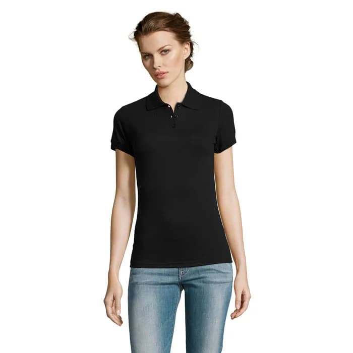 PRIME DAMEN POLO 200g - PRIME WOMEN - Schwarz