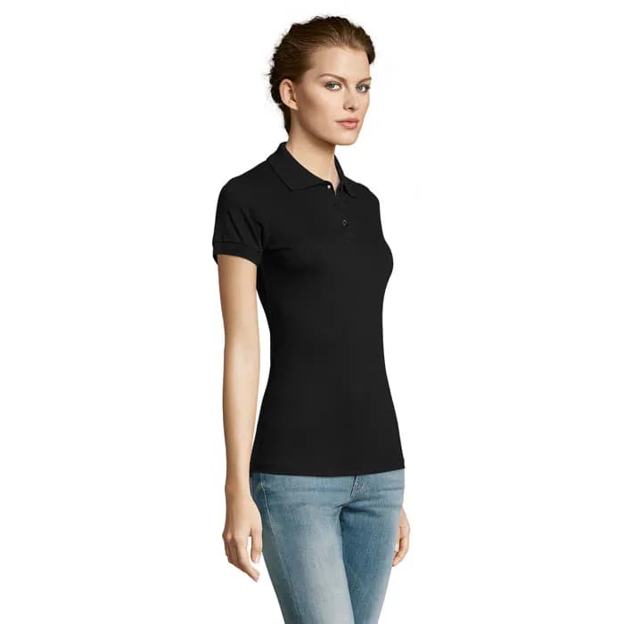 PRIME DAMEN POLO 200g - PRIME WOMEN - Schwarz