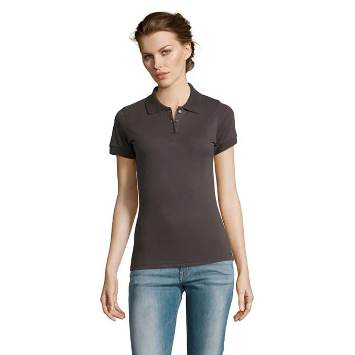 PRIME DAMEN POLO 200g - PRIME WOMEN - Dunkelgrau