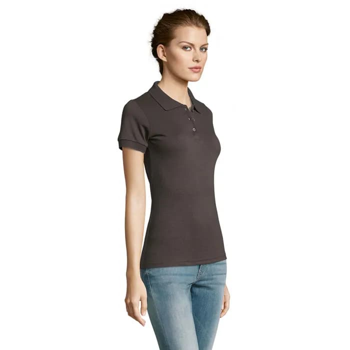 PRIME DAMEN POLO 200g - PRIME WOMEN - Dunkelgrau
