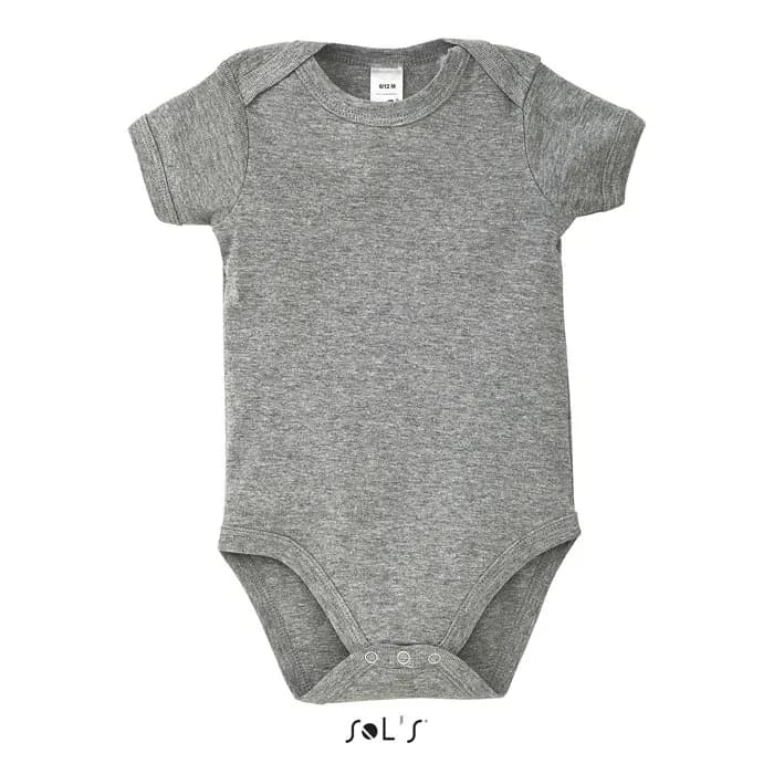 BAMBINO BABY BODYSUIT - BAMBINO - Graue Melange
