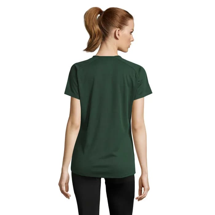 SPORTY DAMENT-SHIRT  140g - SPORTY WOMEN - Forest Green