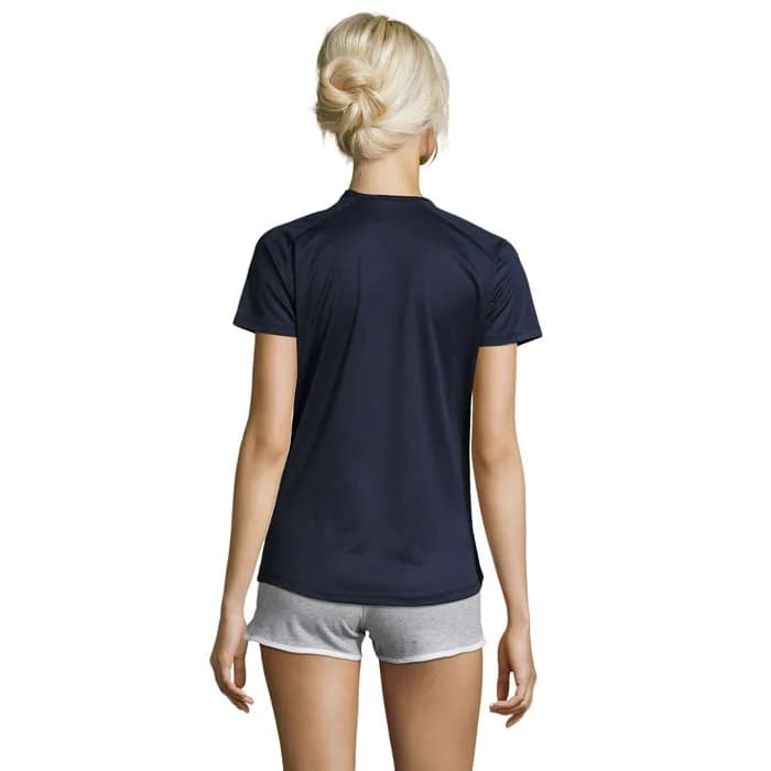 SPORTY DAMENT-SHIRT 140g - SPORTY WOMEN - French Navy