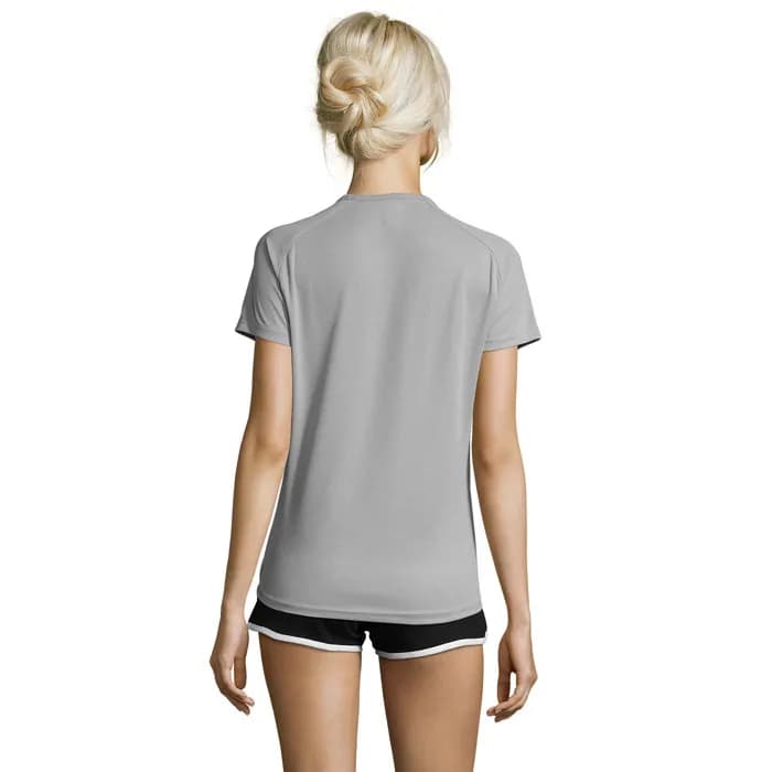 SPORTY DAMENT-SHIRT 140g - SPORTY WOMEN - Pure Grey