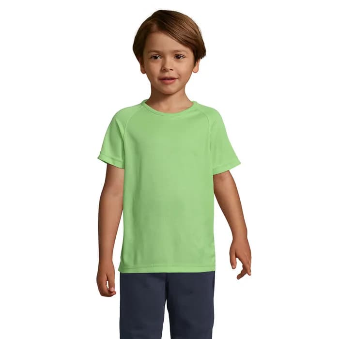 SPORTY KINDERT-SHIRT 140g - SPORTY KIDS - Apple Green