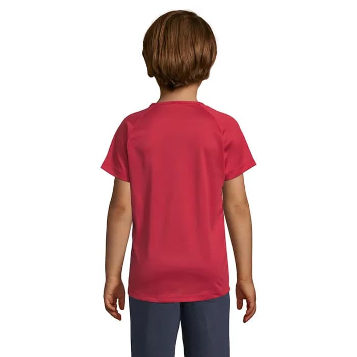 SPORTY KINDERT-SHIRT 140g - SPORTY KIDS - Red