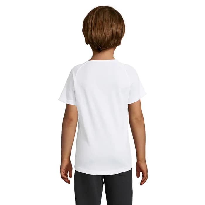 SPORTY KINDERT-SHIRT 140g - SPORTY KIDS - White