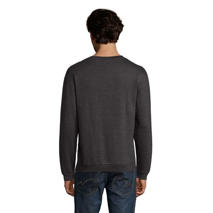 SPIDER HERREN SWEATER 260g - SPIDER - Charcoal Melange